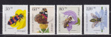 GERMANIA 1984 INSECTE SERIE MNH, Nestampilat