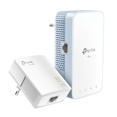 KIT ADAPTOR + Amplificator POWERLINE. AV1000 Gigabit AC, TP-LINK &amp;quot;TL-WPA7517 KIT&amp;quot; (timbru verde 2 lei) foto