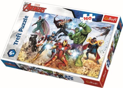 PUZZLE TREFL 160 PREGATIT PENTRU SALVAREA LUMII SuperHeroes ToysZone foto