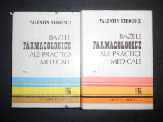 VALENTIN STROESCU - BAZELE FARMACOLOGICE ALE PRACTICII MEDICALE 2 volume foto