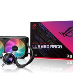 Cooler Procesor cu lichid ASUS ROG STRIX LC II 280 ARGB, compatibil Intel/AMD
