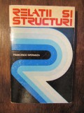 Relatii si structuri - Francesco Speranza