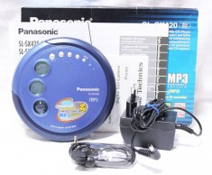 CD Player portabil Panasonic SL-SX420 Audio CD MP3 cu accesorii in cutia originala