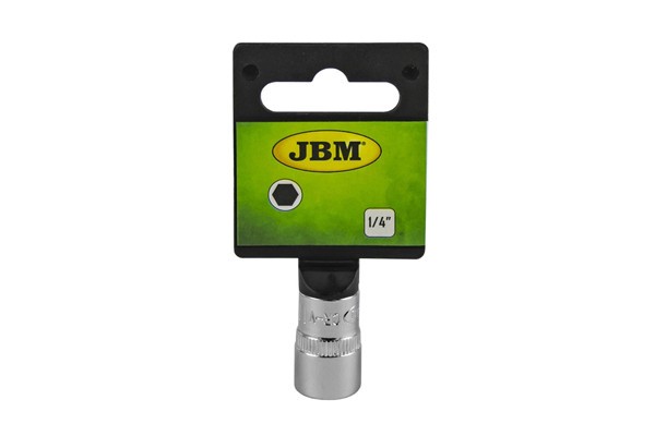 Tubulara Hexagonala Cromata 1/4` 11 Mm Jbm 462712 13359