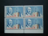 SUA BLOC DE 4 NESTAMPILAT MNH