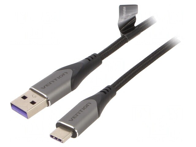 Cablu USB 2.0 A la C 3m Negru