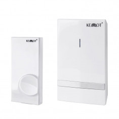 Sonerie wireless Kemot, 48 melodii, distanta 100 m, 4 nivele de volum foto