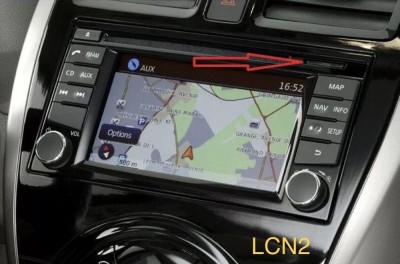 NISSAN Connect LCN2 Navigation SD Card Europa 2021-2022 Map V4 foto