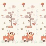 Covor de joaca pentru copii UG-F10180, din spuma, pliabil, 2 fete, impermeabil, izolant, 200 x 180 x 1 cm