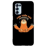 Husa compatibila cu Oppo A5 (2020) model Find your ZZZ, Silicon, TPU, Viceversa, Transparent, Carcasa