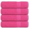 vidaXL Prosoape de duș 4 buc Roz 70x140 cm 360 g/m&sup2; 100% bumbac 137050