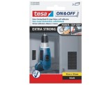 Fasii detasabile cu sistem arici , negru, 50mm x 100cm, 2 buc - Tesa 55228