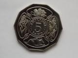 5 SHILINGI 1993 TANZANIA-FAO-AUNC