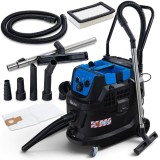 Aspirator industrial pentru gips, 1600 W, curatare automata a filtrului, rezervor 40 l, Geko G81083