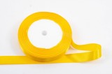 Panglica din satin pentru decorare,galben, 22.5m x 1.5 cm
