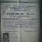 HOPCT DOCUMENT VECHI NR 410 CERTIFICAT/BREVET RADIOTELEGRAFIST 1960 TELECOMUNICA