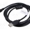 Cablu USB 2.0 LANBERG 1,8m USB A la USB B mini mufă aurit negru
