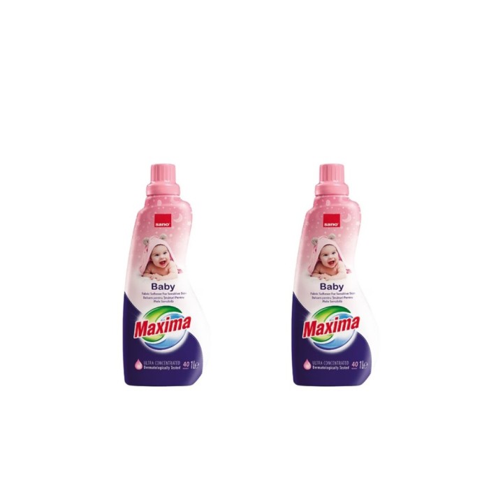 Pachet 2 x Balsam de rufe Sano Maxima Baby, 1L