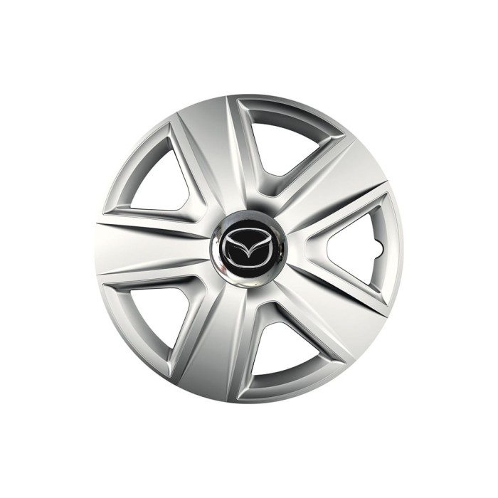 Set 4 capace roti Cu Inel Cromat Esprit R16 pentru gama auto Mazda