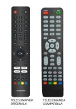 Telecomanda inlocuitoare compatibila cu originalul pentru TV Blaupunkt 32HAE4000 (587), Oem