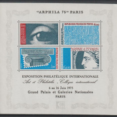 C1283 - Franta 1975 - lot timbre nestampilate MNH,anul complet