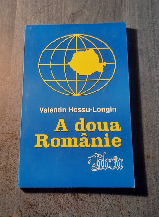 A doua Romaniei Valentin Hossu Longin cu autograf