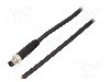 Conector M8, 6 pini, clasa etanseitate IP67, AMPHENOL - 8A-06AMMM-SL7A01