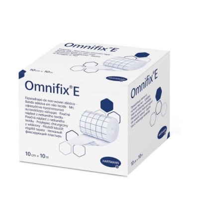 Bandă adezivă nețesută HARTMANN Omnifix E, 10 cm x 10 m, 1 buc. REF: 900650 foto