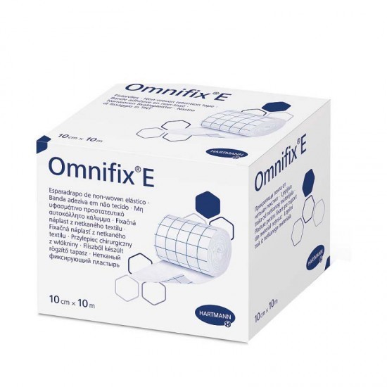 Bandă adezivă nețesută HARTMANN Omnifix E, 10 cm x 10 m, 1 buc. REF: 900650