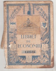 bnk div CEC - Libret de economii - 1938