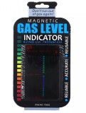 Indicator nivel gaz butelie, plastic/magnet, 10 x 6cm