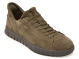 Pantofi sport GEOX kaki, U65MAA, din piele intoarsa