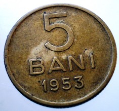 7.134 ROMANIA RPR 5 BANI 1953
