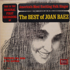 Vinil LP Joan Baez – The Best Of Joan Baez (-VG)