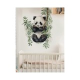 Cumpara ieftin Sticker Perete Autocolant Urs Panda, 50x45cm - 19645