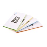 Skinny notes 200 x 100 mm, set 4 blocuri de 100 foi, fara adeziv,