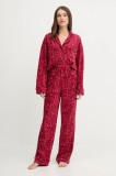 Dkny pijama culoarea rosu, YI90078F