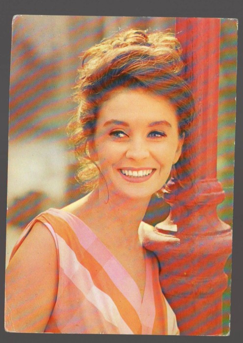 CPIB 23740 CARTE POSTALA - CASA FILMULUI - JEAN SIMMONS, NECIRCULATA