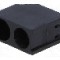 Carcasa dioda LED, 5mm, poliamida, FIX&amp;FASTEN - FIX-LED-528