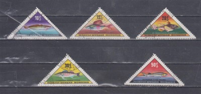 A12 S4 9 - Timbre foarte vechi - Mongolia - pesti foto