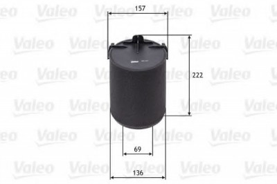 Filtru aer SKODA YETI (5L) (2009 - 2016) VALEO 585742 foto