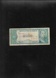 Rar! Bolivia 5 pesos bolivianos 1962 seria538010 fisura mijloc jos