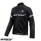 Geaca (jacheta) barbati pentru scuter - motocicleta Racing vara Seventy model SD-JR30.1 Mojave culoare: negru/alb Negru/alb XL