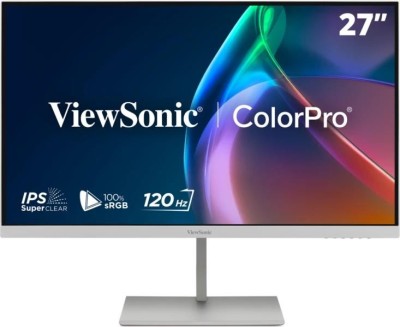 Monitor ViewSonic VP2766-2K-W 27 inch QHD IPS 120Hz alb foto
