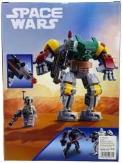 Set constructie gen lego robot Space Wars - Boba Fett No.1037