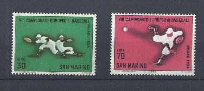 TSV$ - 1964 SAN MARINO MICHEL 604-5 MNH/** LUX foto