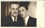 P3050N Portret de bărbați, studio Foto Royal Achimescu, Turnu Severin, perioada interbelică