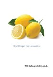 Don&#039;t Forget the Lemon Zest