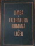 LIMBA SI LITERATURA ROMANA IN LICEU. NOTIUNI DE STILISTICA SI COMPOZITIE-COLECTIV-265304