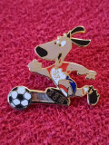 Insigna mascota &quot;STRIKER&quot; - Campionatul Mondial de Fotbal USA 1994